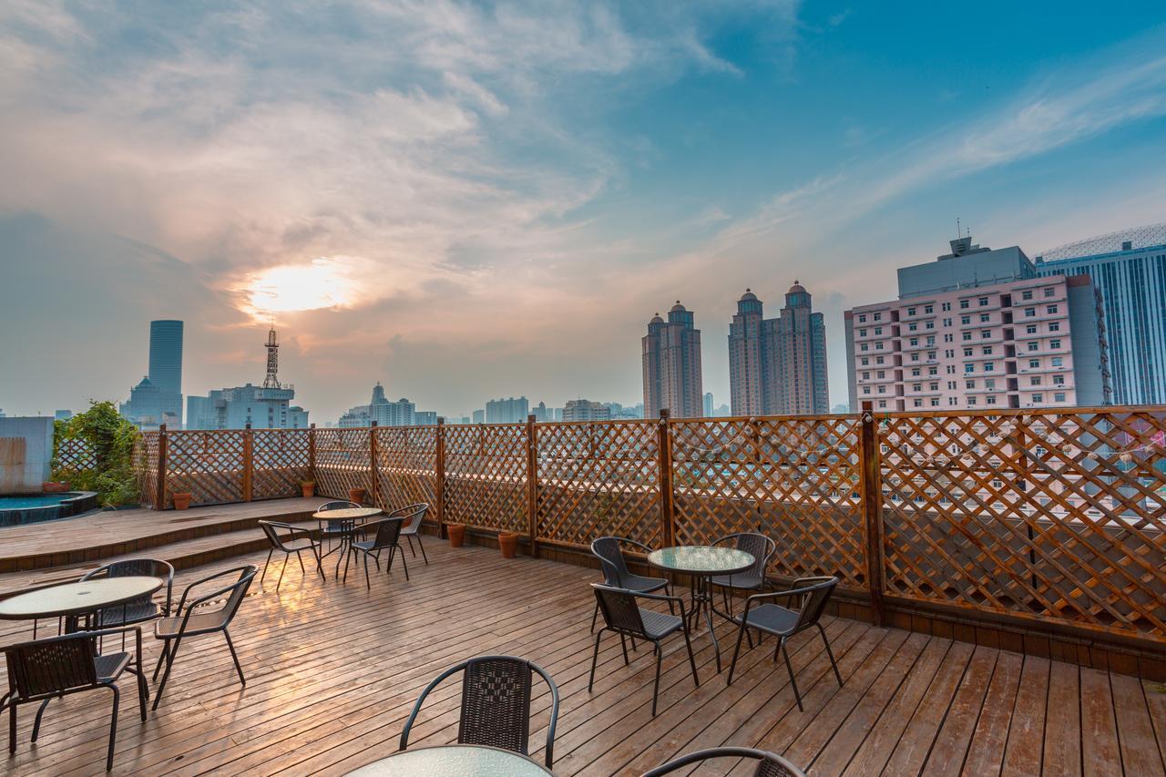 Metropolo Jinjiang Xuzhou Railway Station Suning Plaza Chudu Hotel Kültér fotó