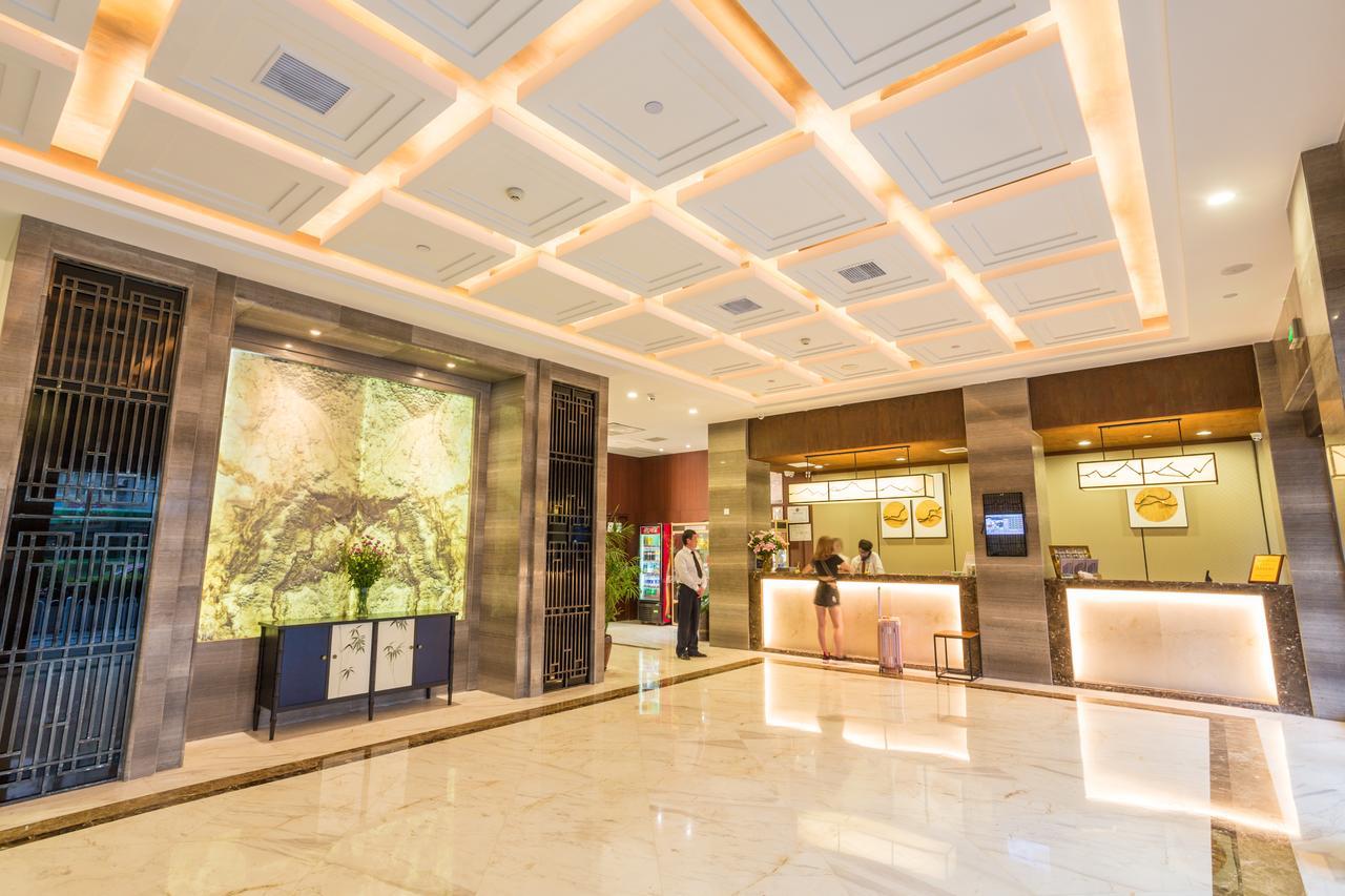 Metropolo Jinjiang Xuzhou Railway Station Suning Plaza Chudu Hotel Kültér fotó