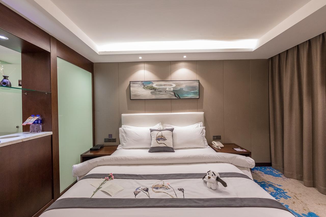Metropolo Jinjiang Xuzhou Railway Station Suning Plaza Chudu Hotel Kültér fotó