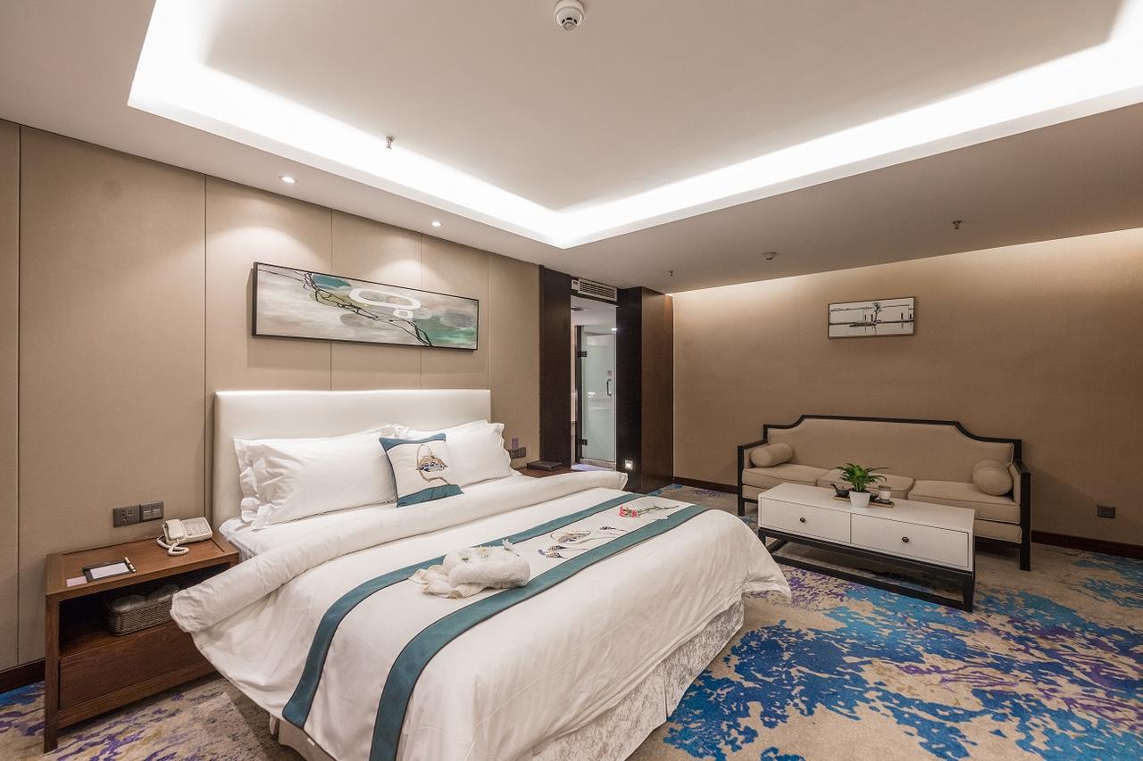 Metropolo Jinjiang Xuzhou Railway Station Suning Plaza Chudu Hotel Kültér fotó
