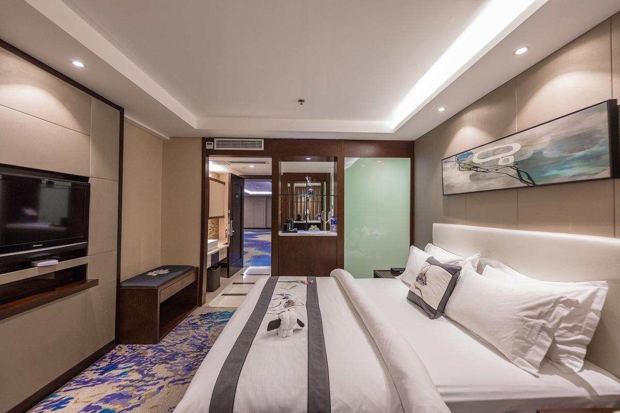 Metropolo Jinjiang Xuzhou Railway Station Suning Plaza Chudu Hotel Kültér fotó